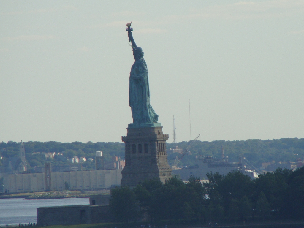 Approaching Lady Liberty