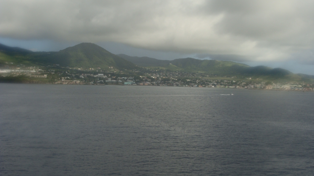 Approaching St.Kitts