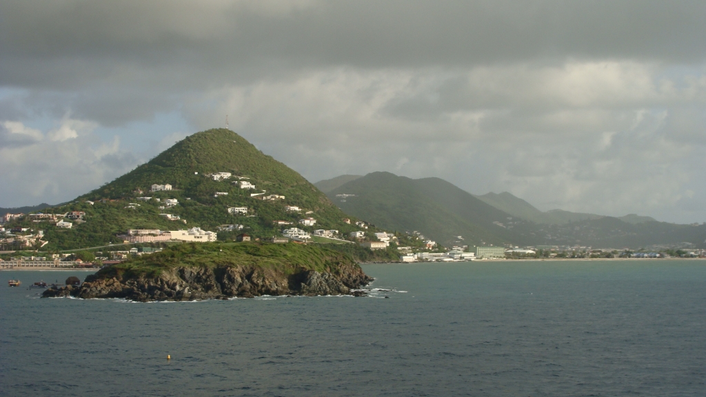 Approaching St. Maarten