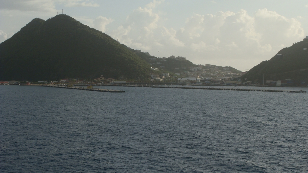 Approaching St. Maarten