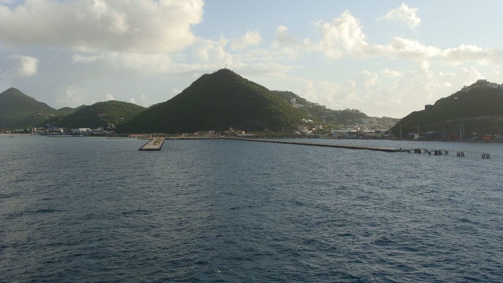 Approaching St. Maarten