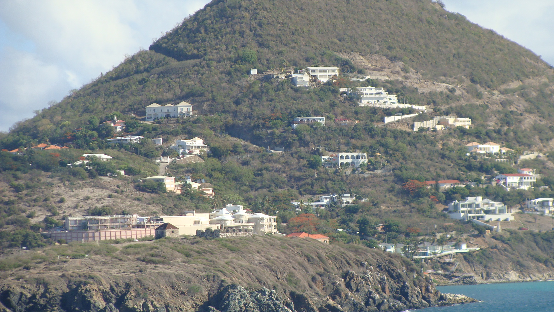 Approaching St. Maarten