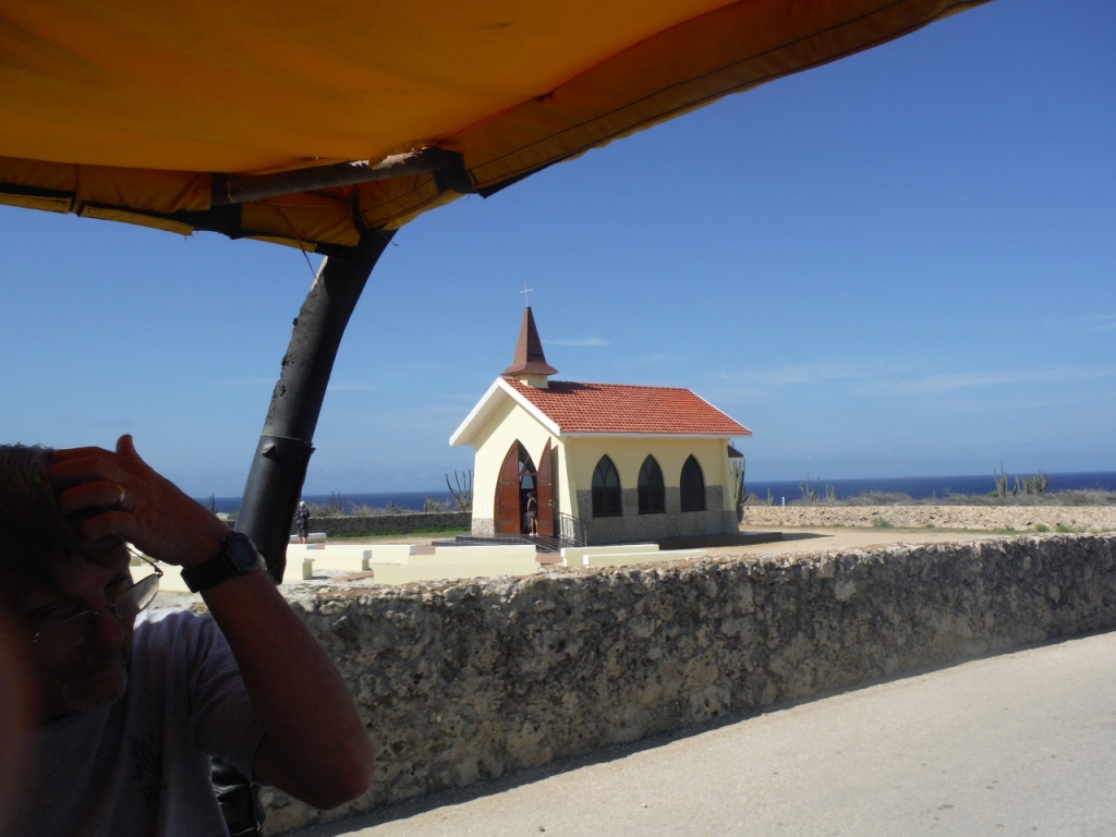 Approaching the Chapel of Alto Vista