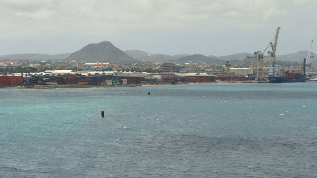 Approaching the port