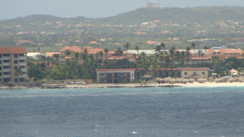 Aruba beach view