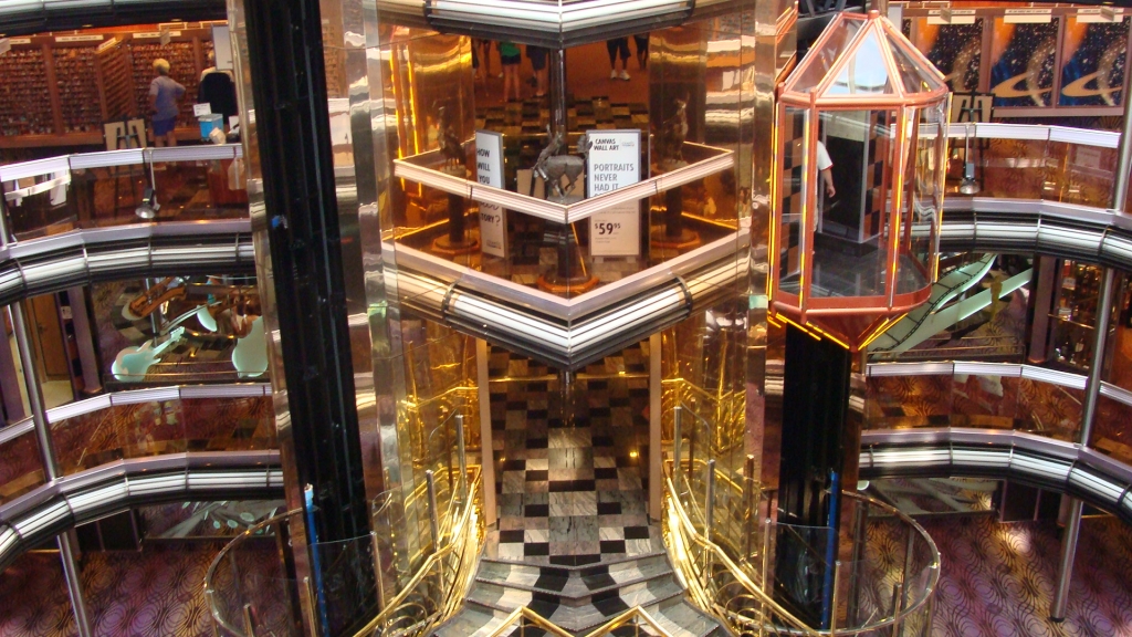 Atrium elevators