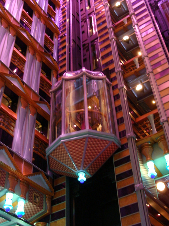 Atrium elevators