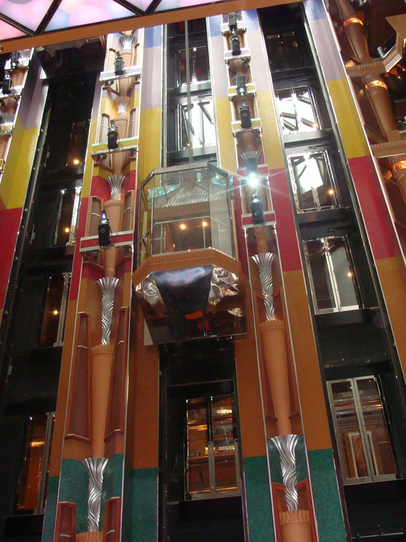 Atrium elevators