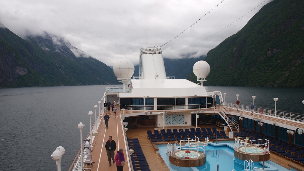 Azamara Journey in Gieranger Fjord