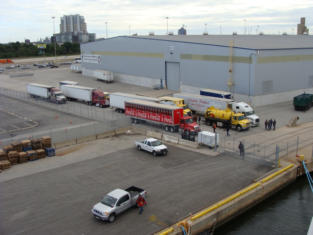 Back in Baltimore - Ready to load up for next Cruise