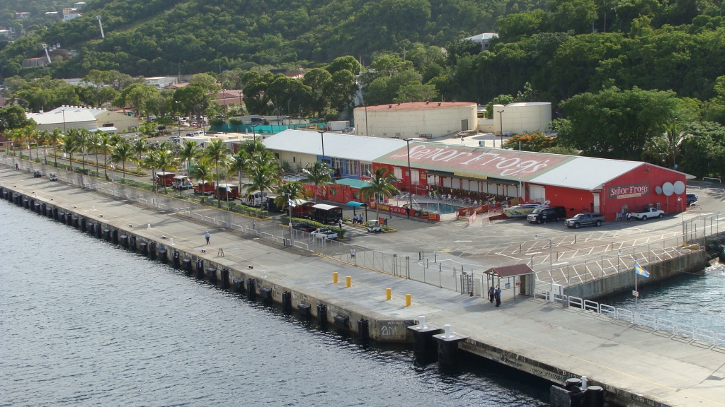 Backing into the Pier