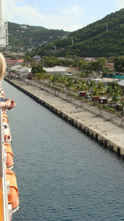 Backing into the Pier