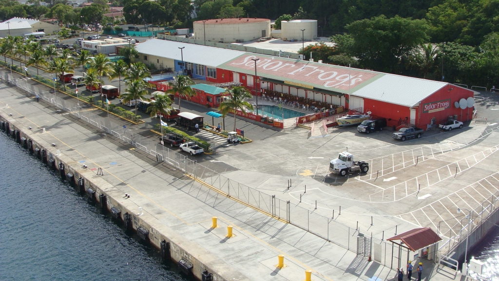 Backing into the Pier