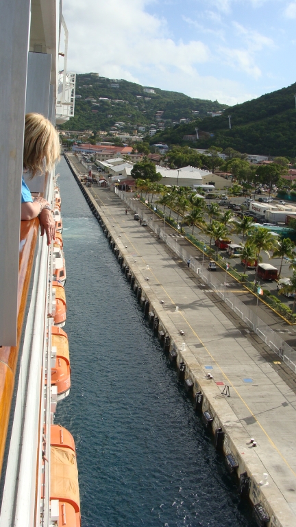 Backing into the Pier