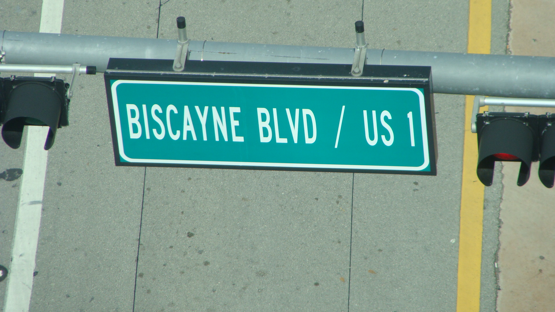 Biscayne Blvd sign