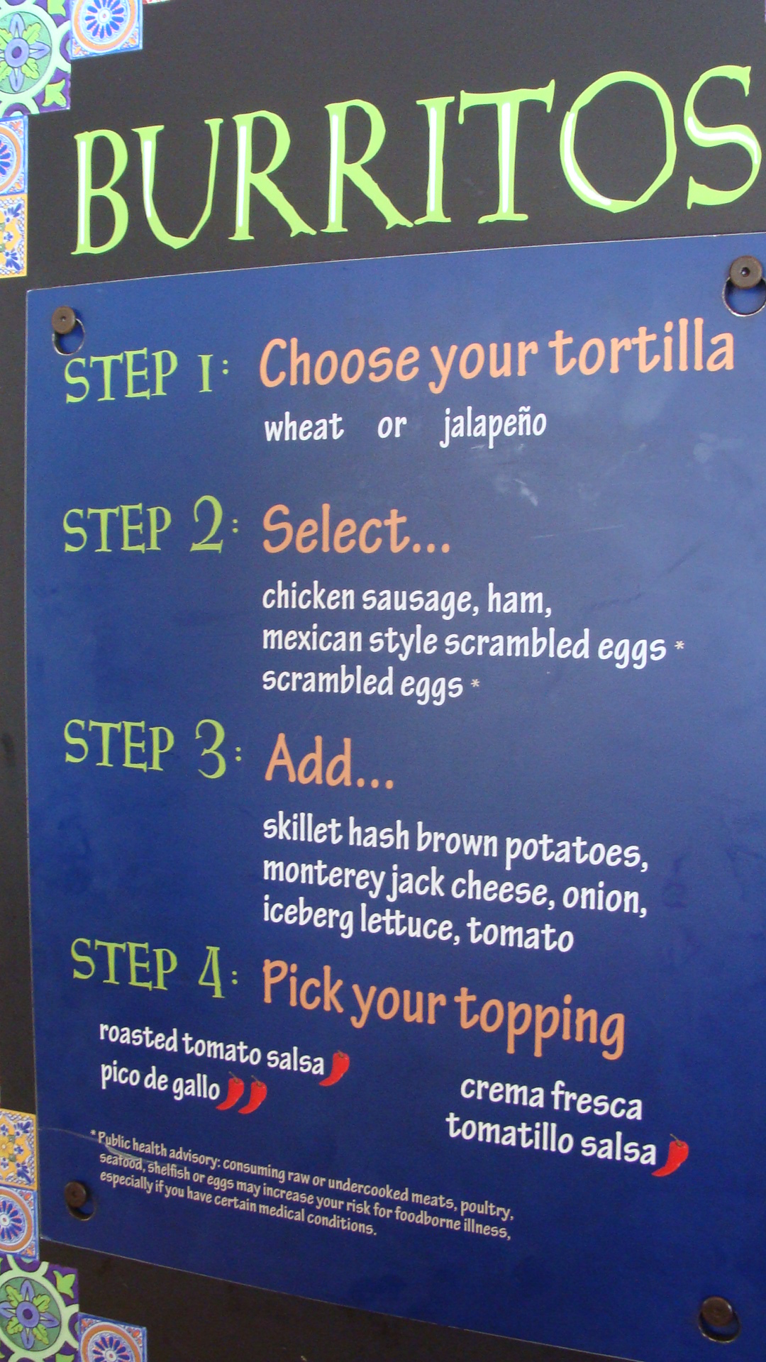 Blue Iguana Cantina instructions