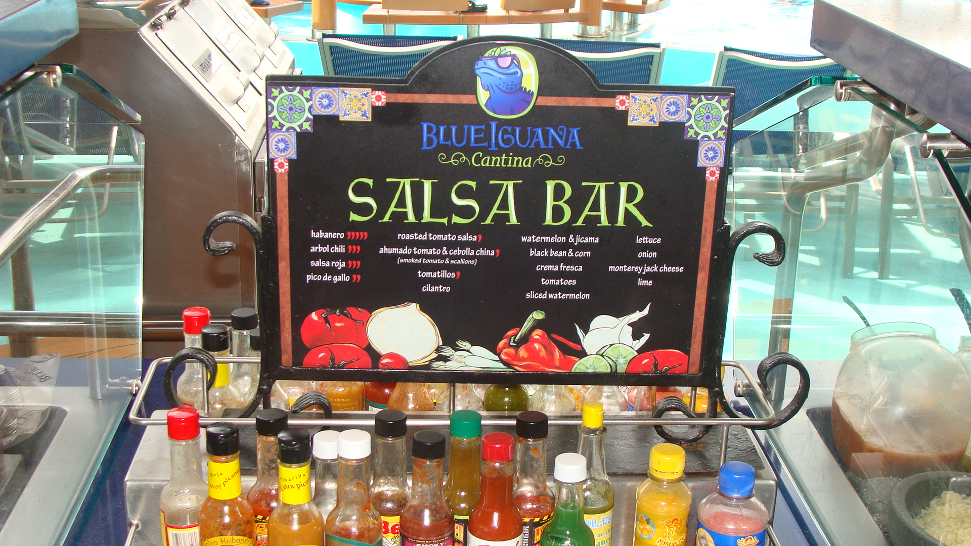 Blue Iguana Cantina Salsa Bar