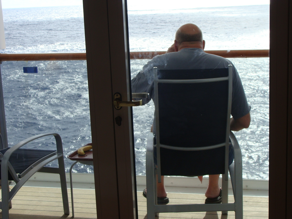 Breakfast on the balcony