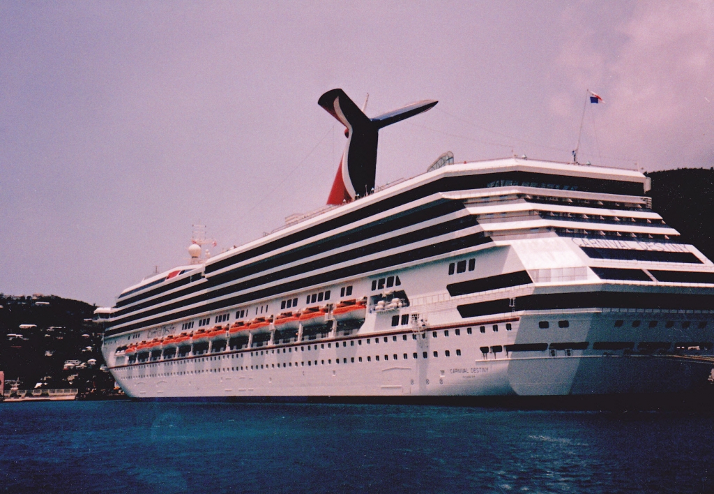 Carnival Destiny in St. Thomas