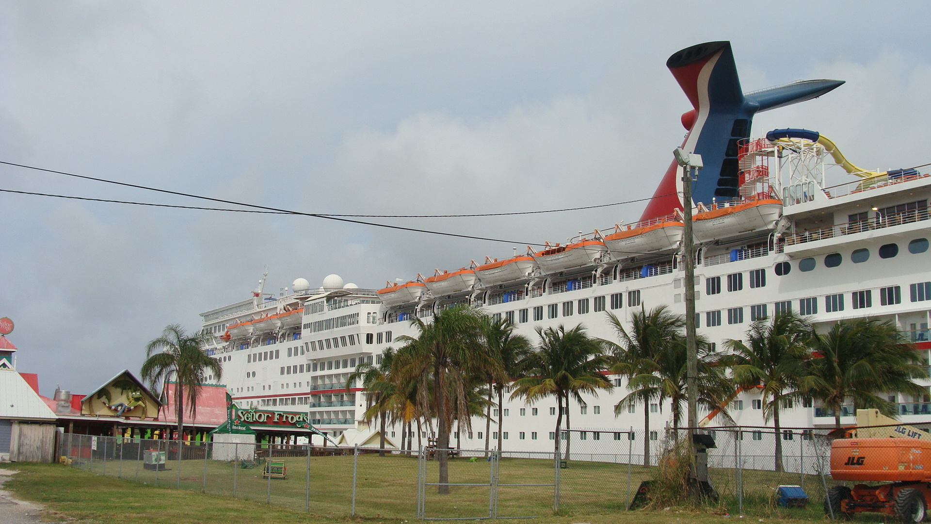 Carnival Fascination docked in Freeport