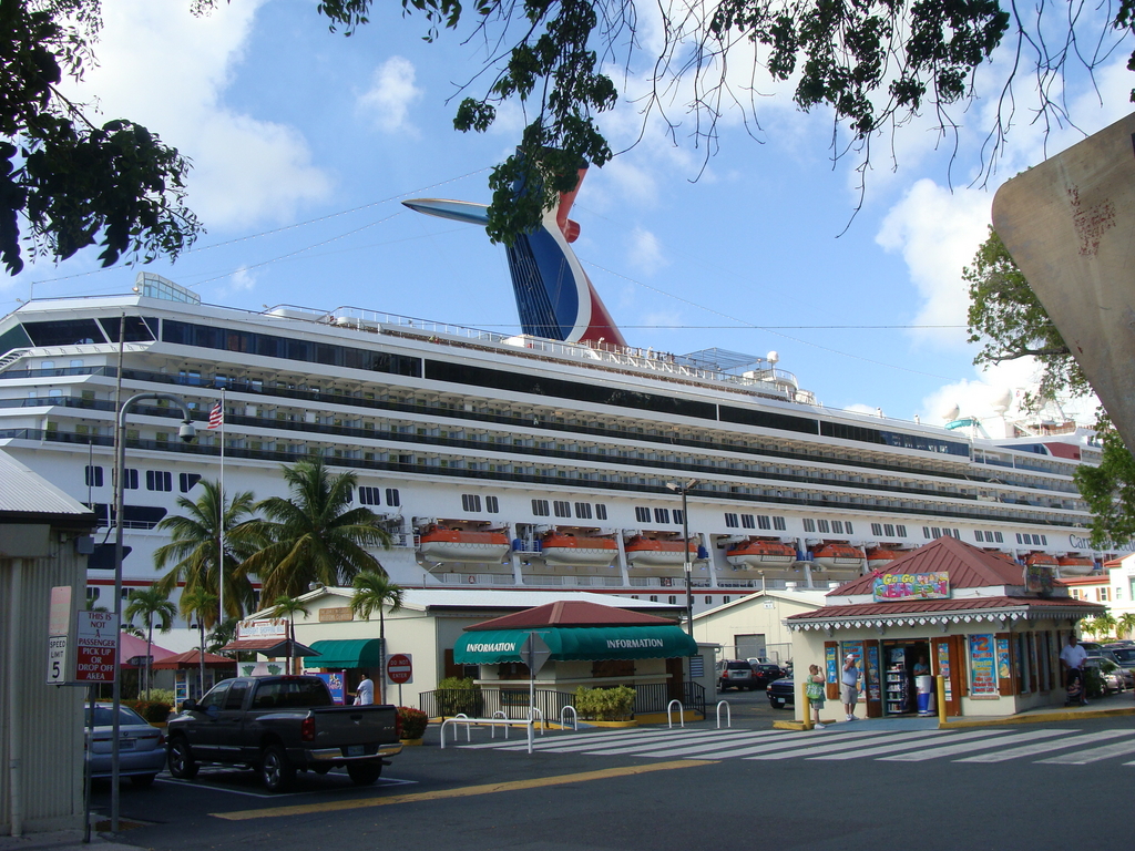 Carnival Freedom in St. Thomas