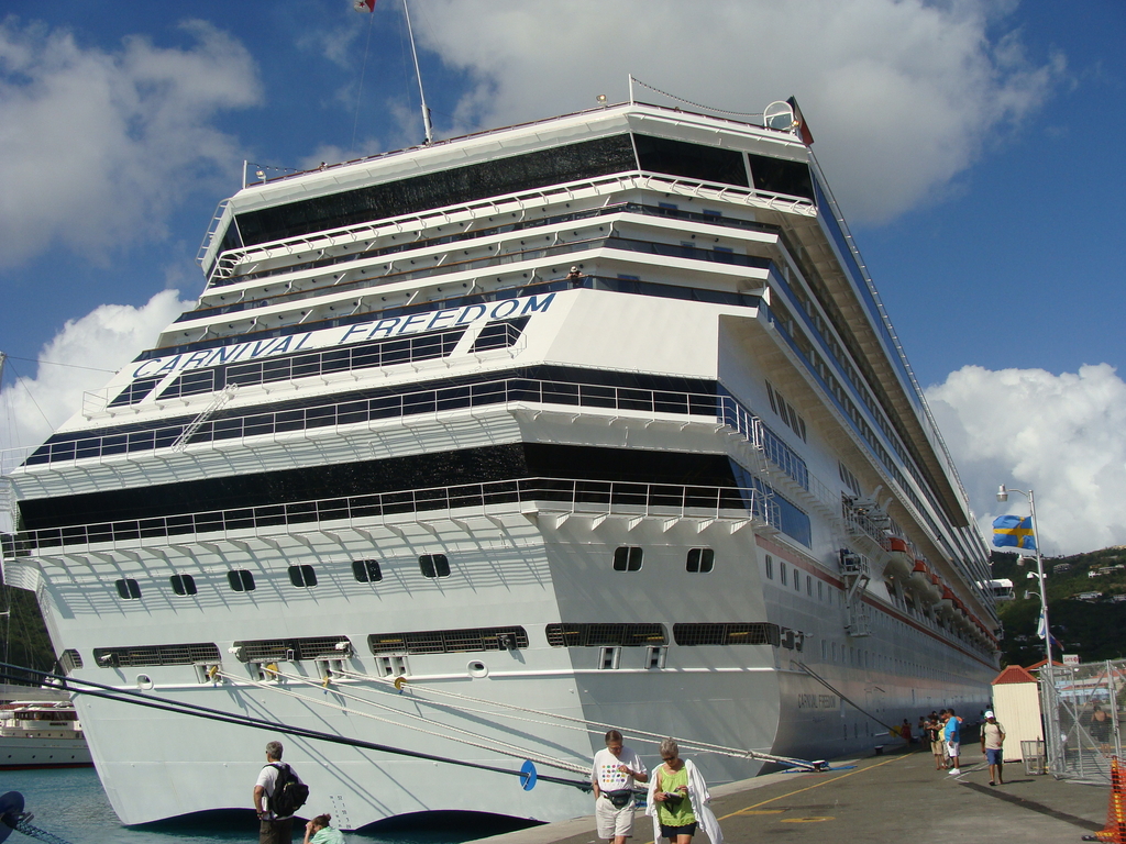 Carnival Freedom in St.Thomas