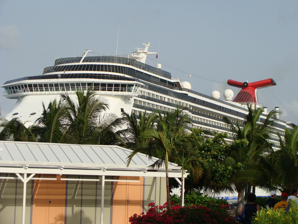 Carnival Miracle docked at Grand Turk