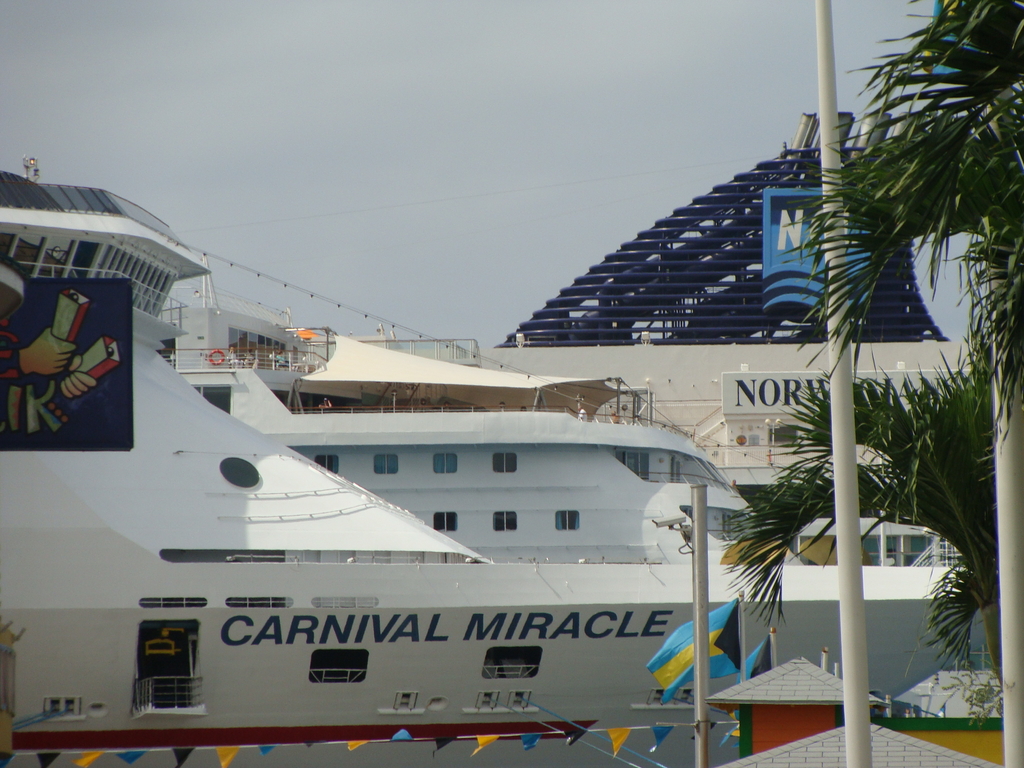 Carnival Miracle, Norwegian Sky, & Norwegian Jewel