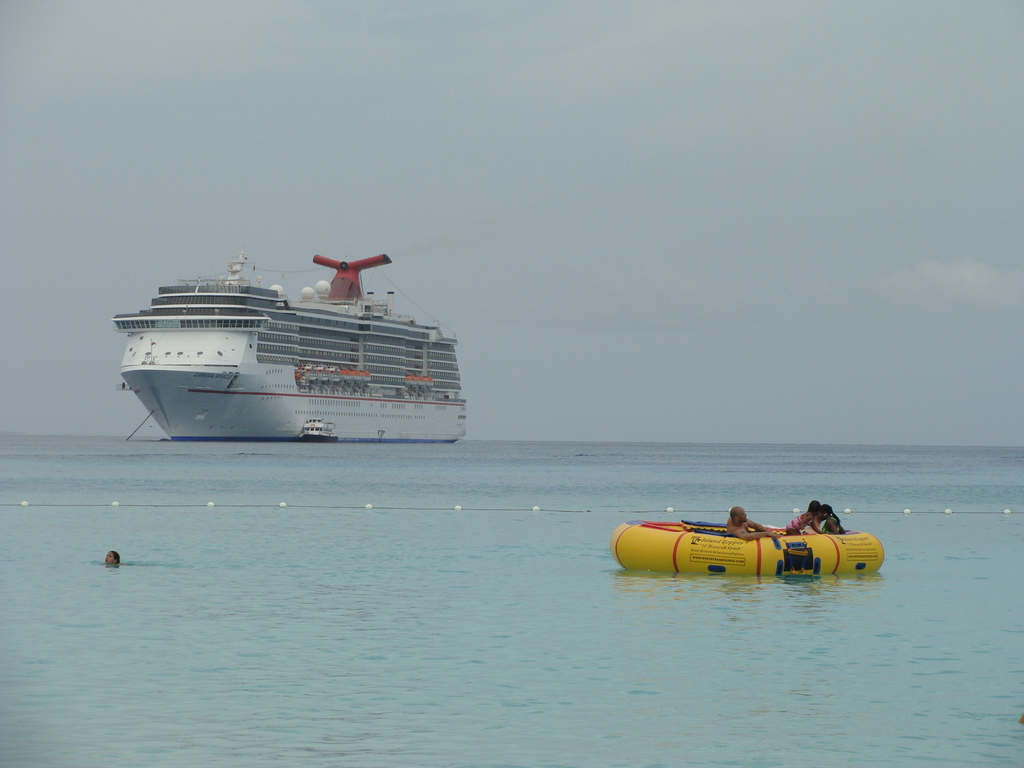 Carnival Miracle & trampoline