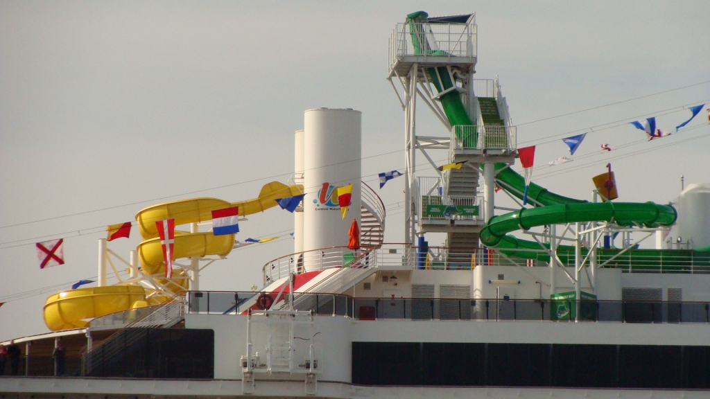 Carnival Pride Waterslides