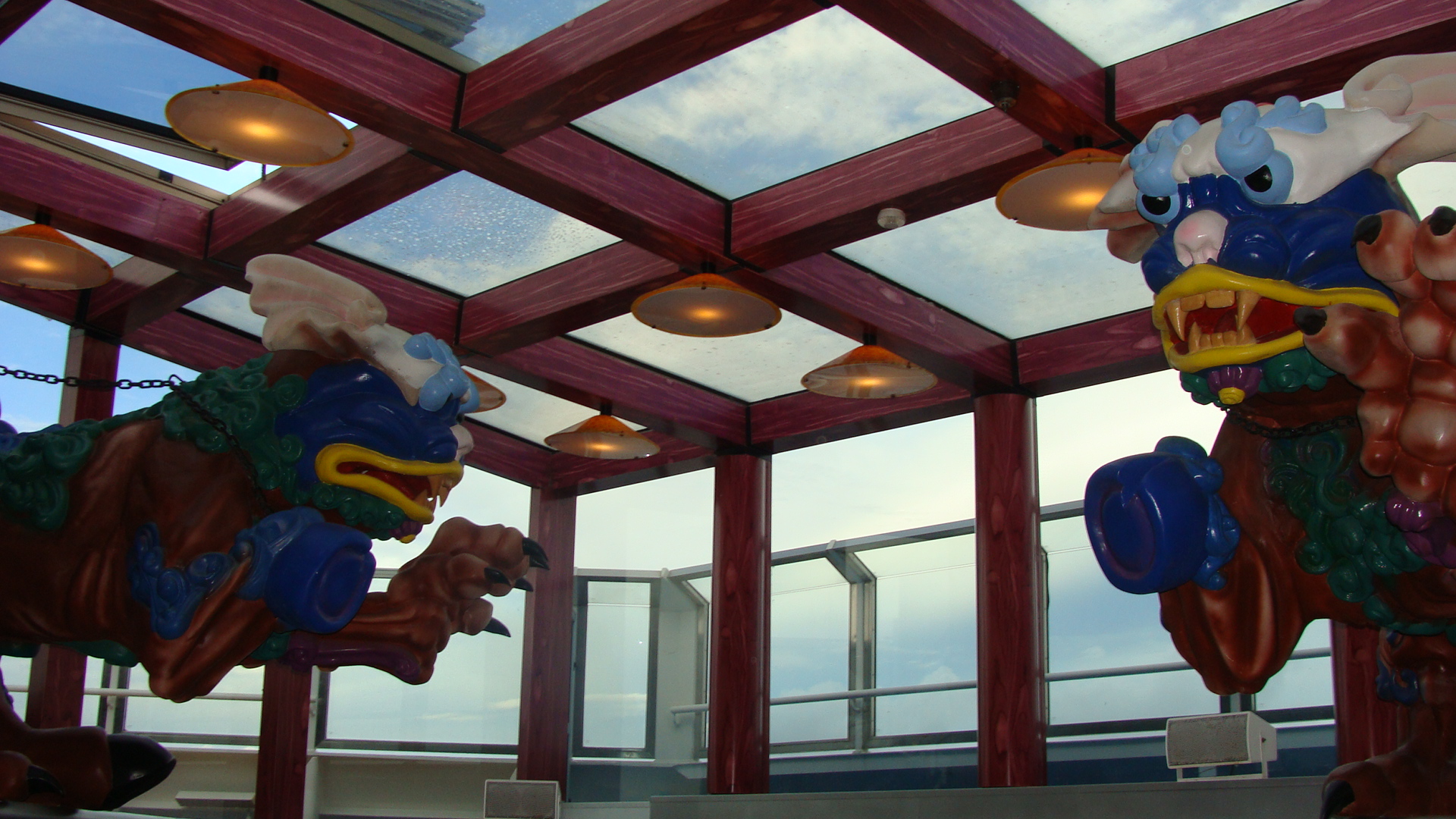 Ceiling of the Thalassotherapy Pool