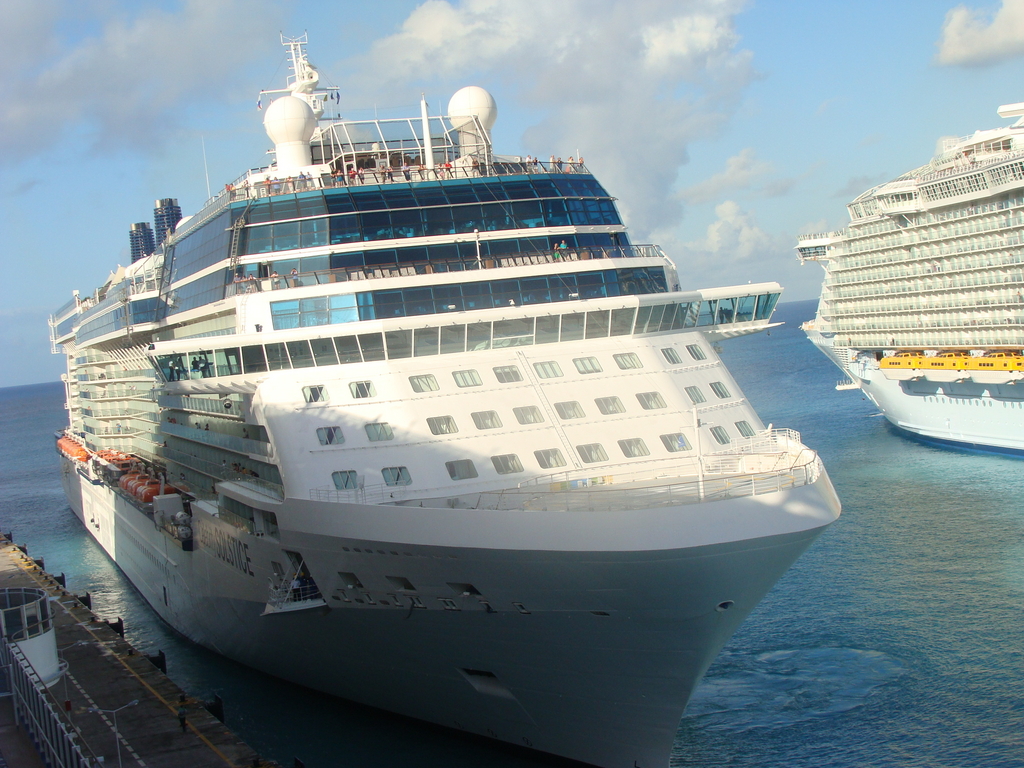 Celebrity Solstice arrives in St.Maarten