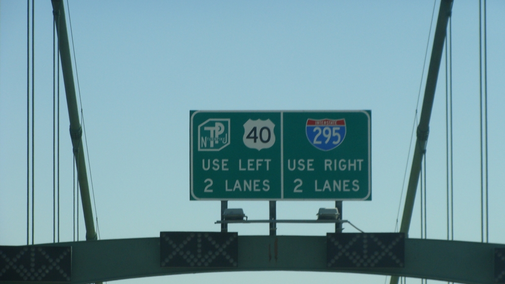 Crossing the Delaware Memorial Bridge