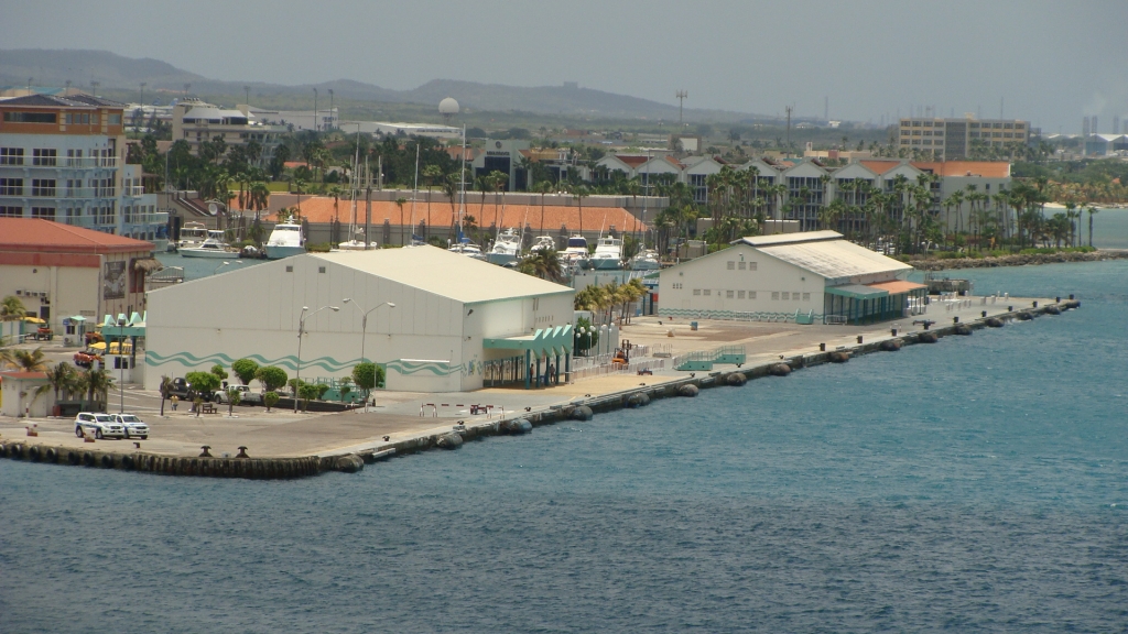 Cruise Terminal at Oranjestad, Aruba