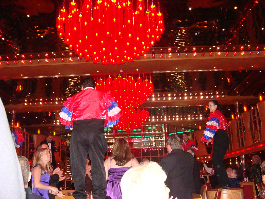 Dancing waiters