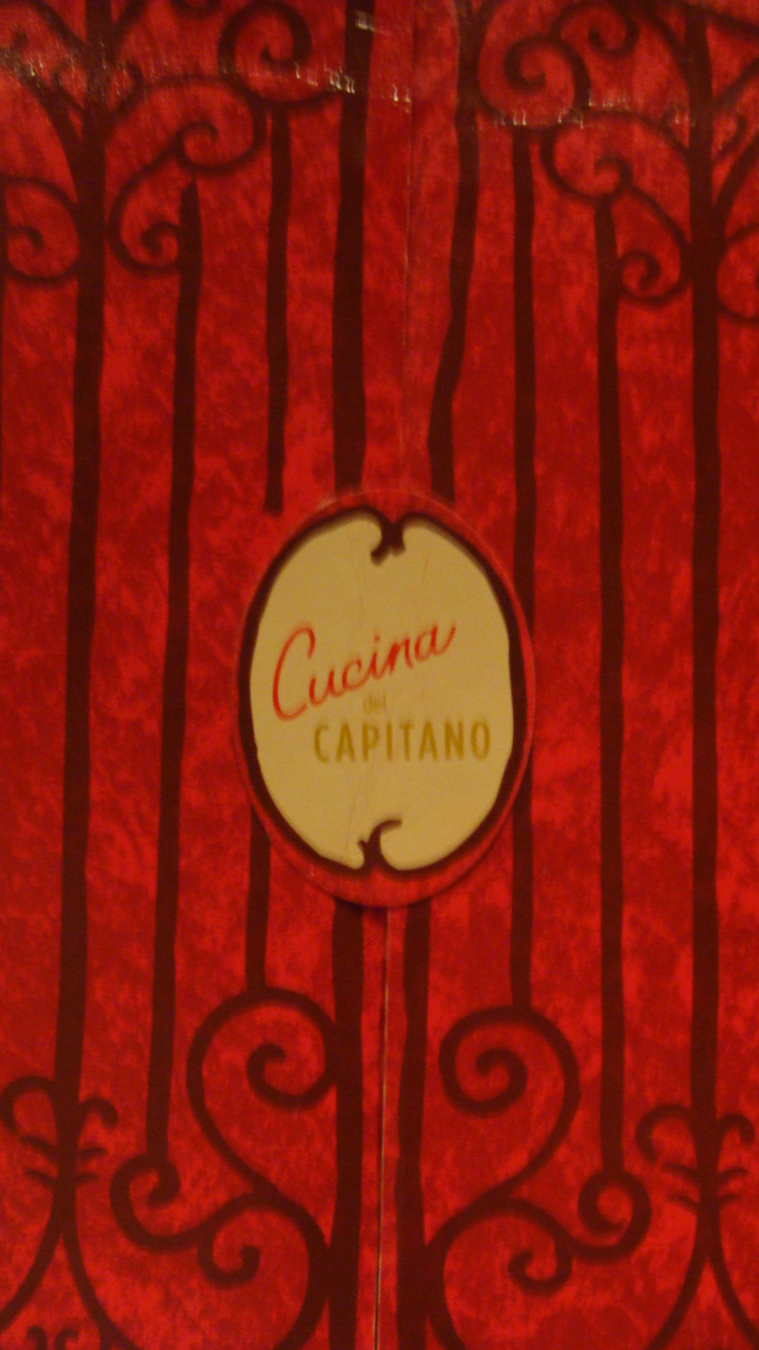 Dinner at Cucina del Capitano