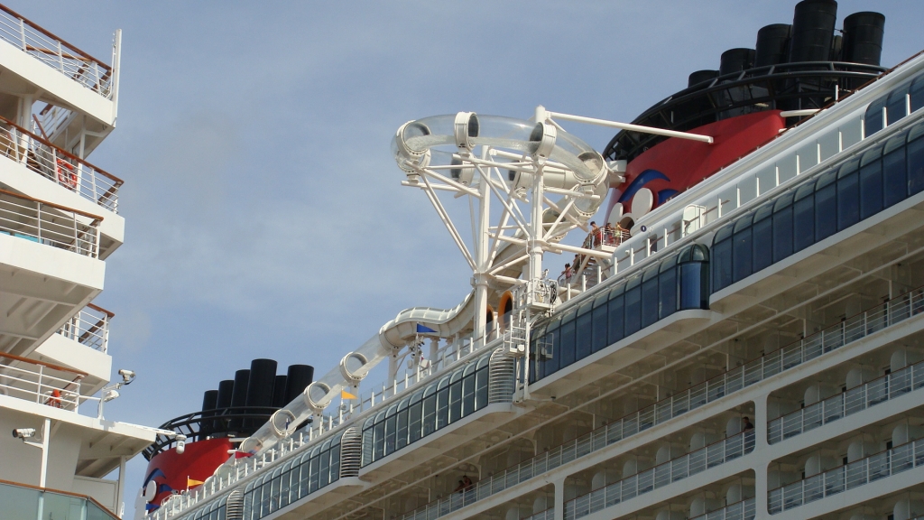 Disney Dream's Water Coaster