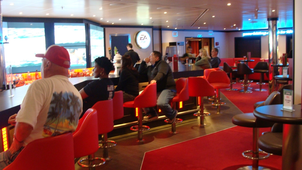 EA Sports Bar - Deck 2 fwd.