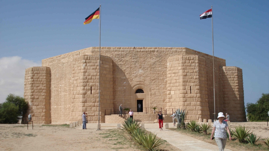 El Alamein. The German Memorial