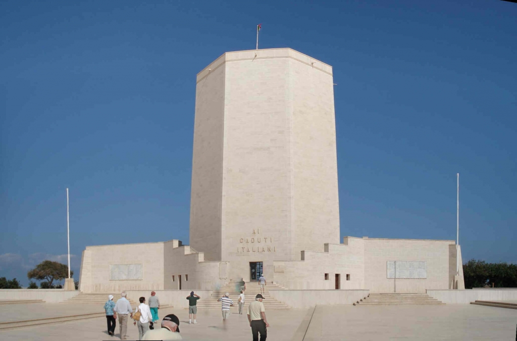 El Alamein. The Italian Memorial