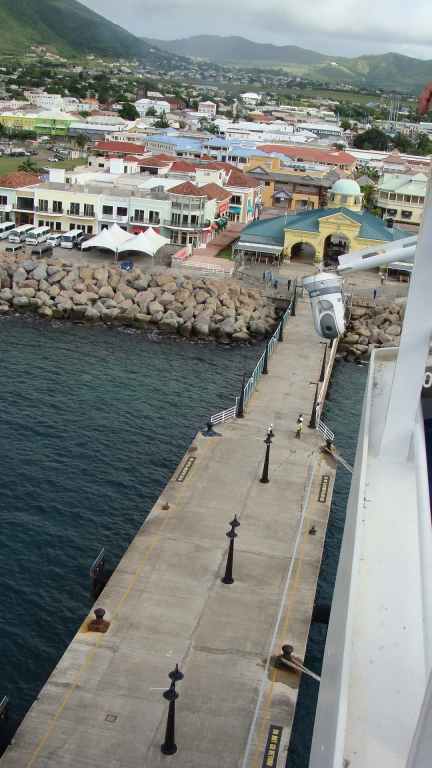 Empty pier