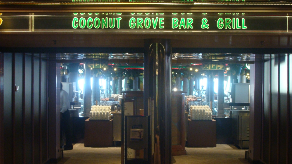 Entrance to the Coconut Grove