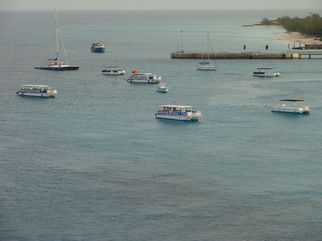 Excursion boats at the ready