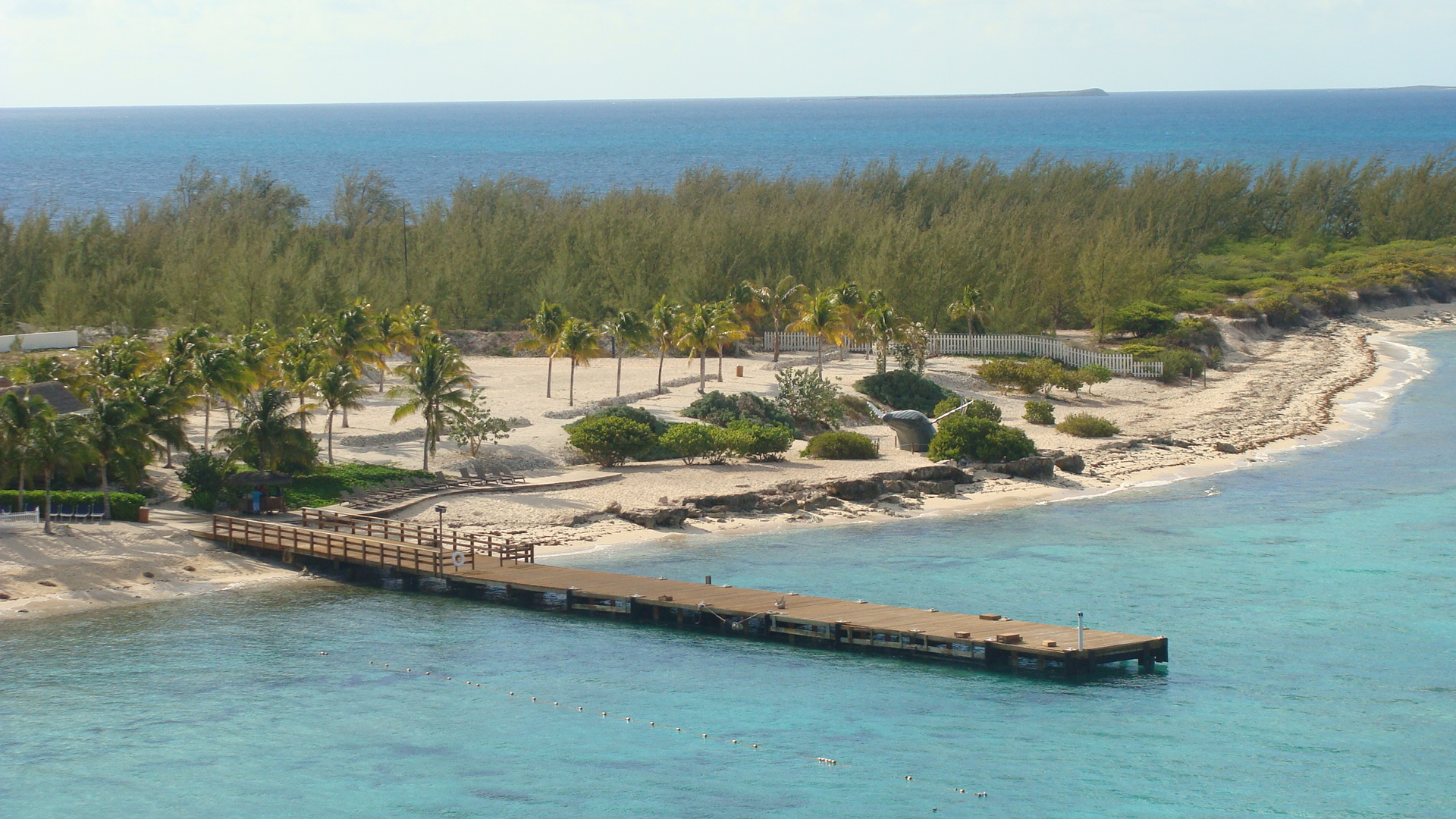 Excursion pier