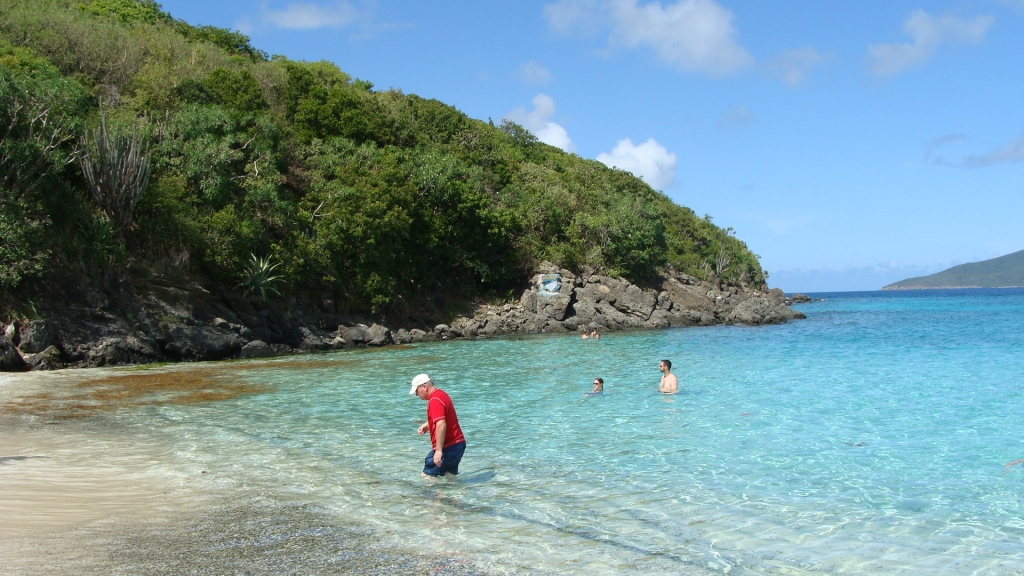 Far end of Coki Beach