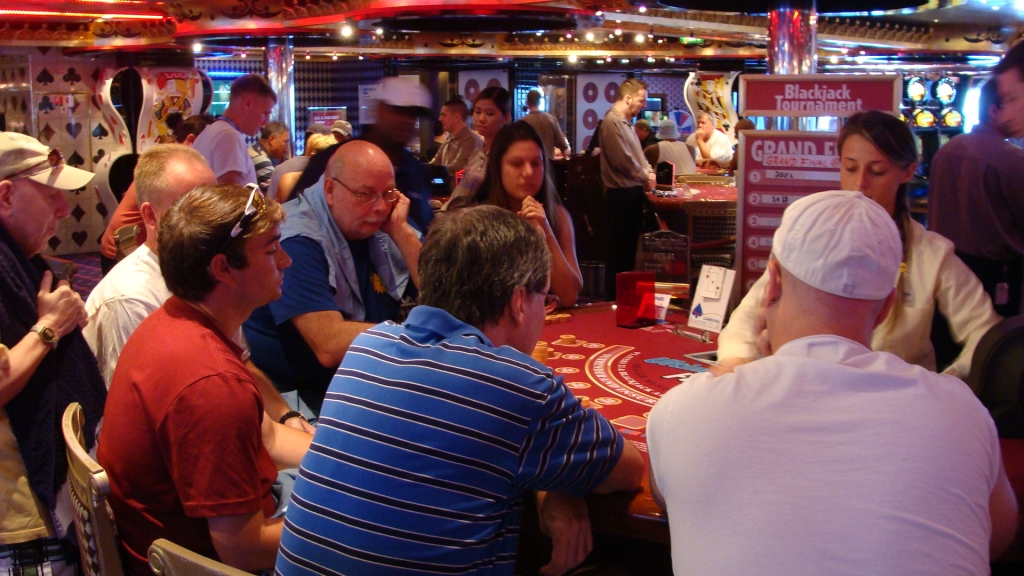 First Blackjack Tournament - Final Table