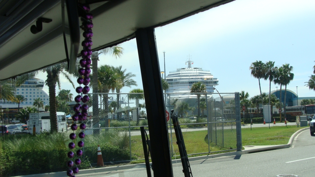 First view of the Carnival Liberty