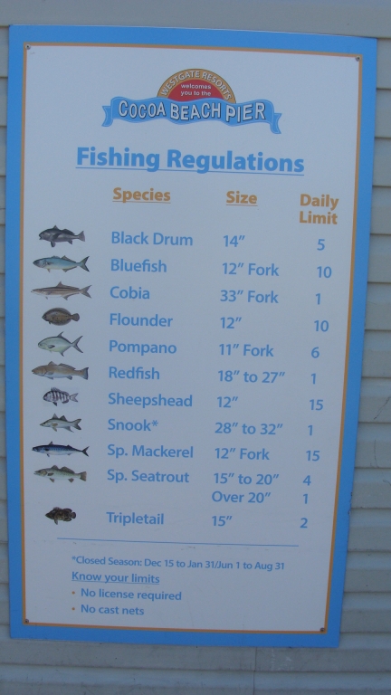 Fishing regulations