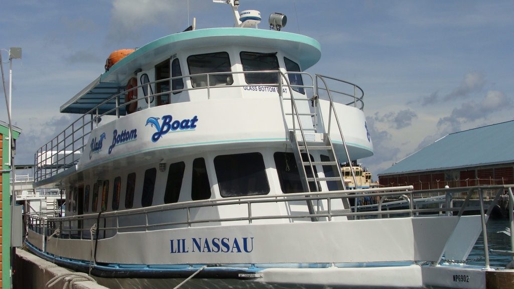 Glass bottom boat tour