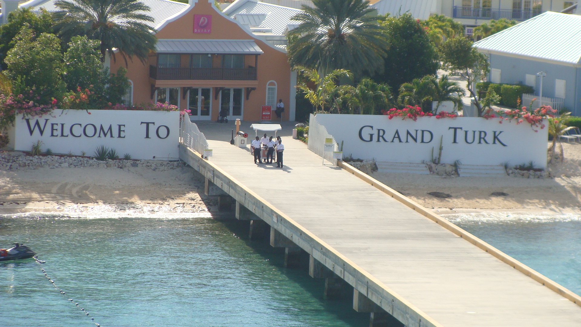 Grand Turk Cruise Center pier